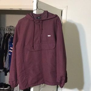 Obey windbreaker hoodie